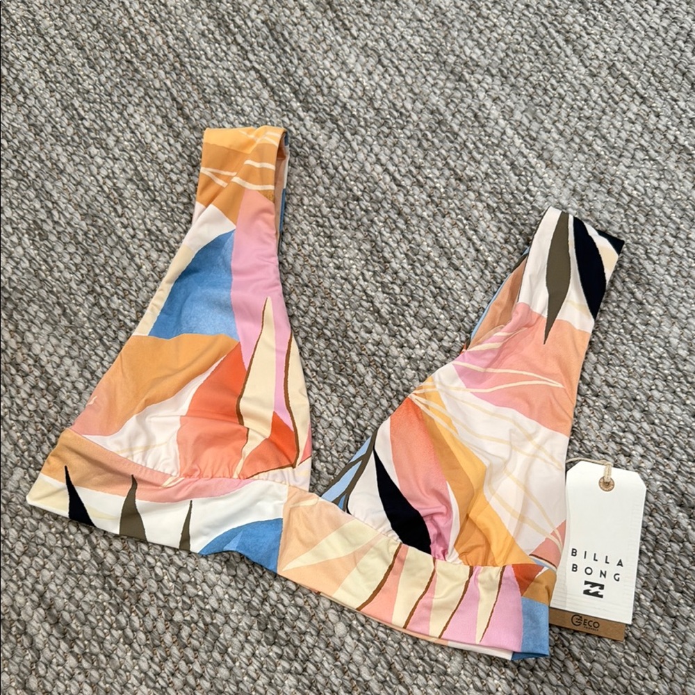Billabong Vibrant Pink and Orange Bikini